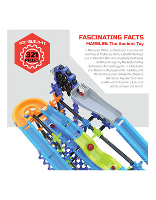DISCOVERY Marble Run Set 321 Pieces #Mindblown Stem Newest 2019 