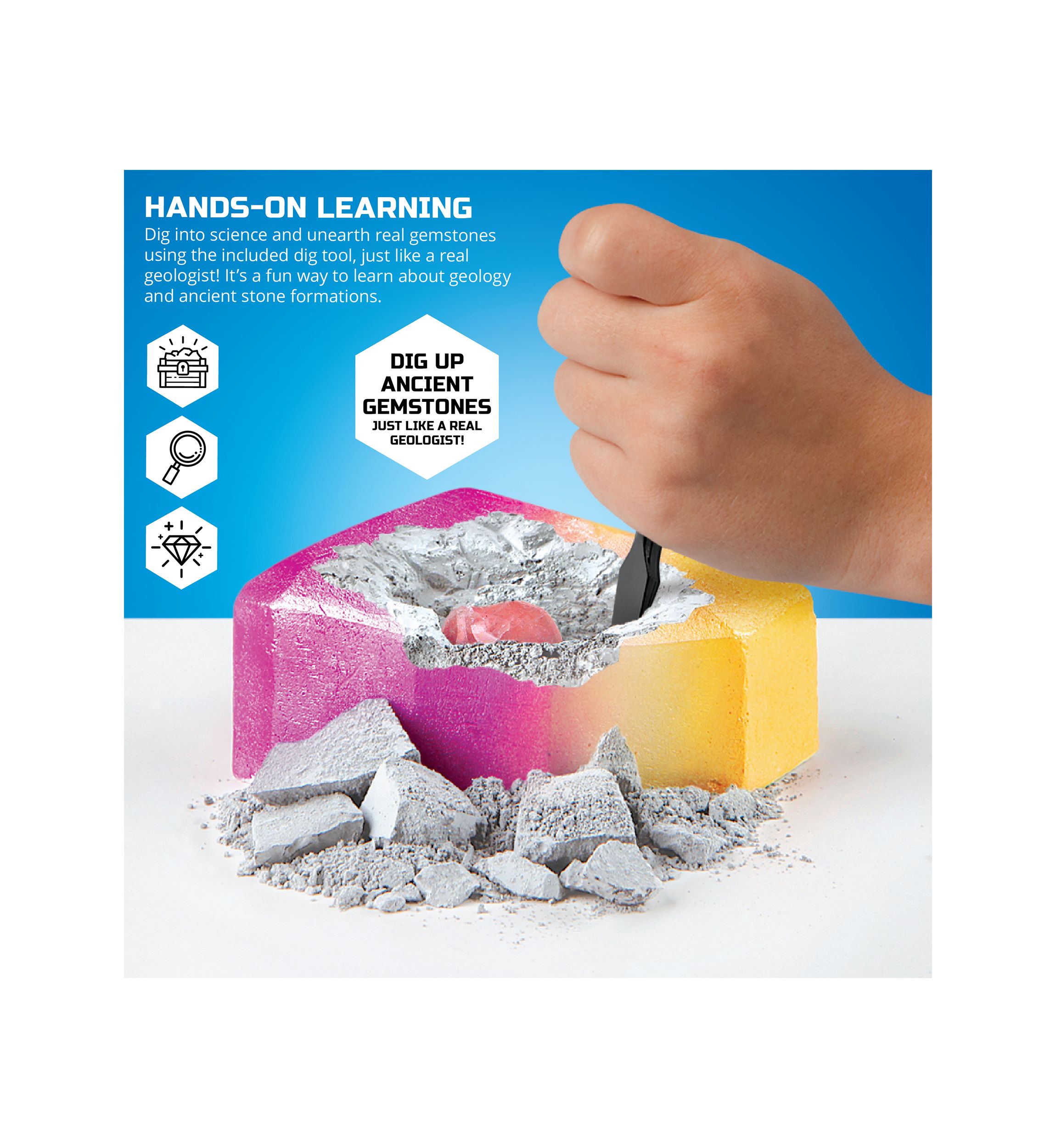 Mini Gemstone Unearthed Excavation Kit 
