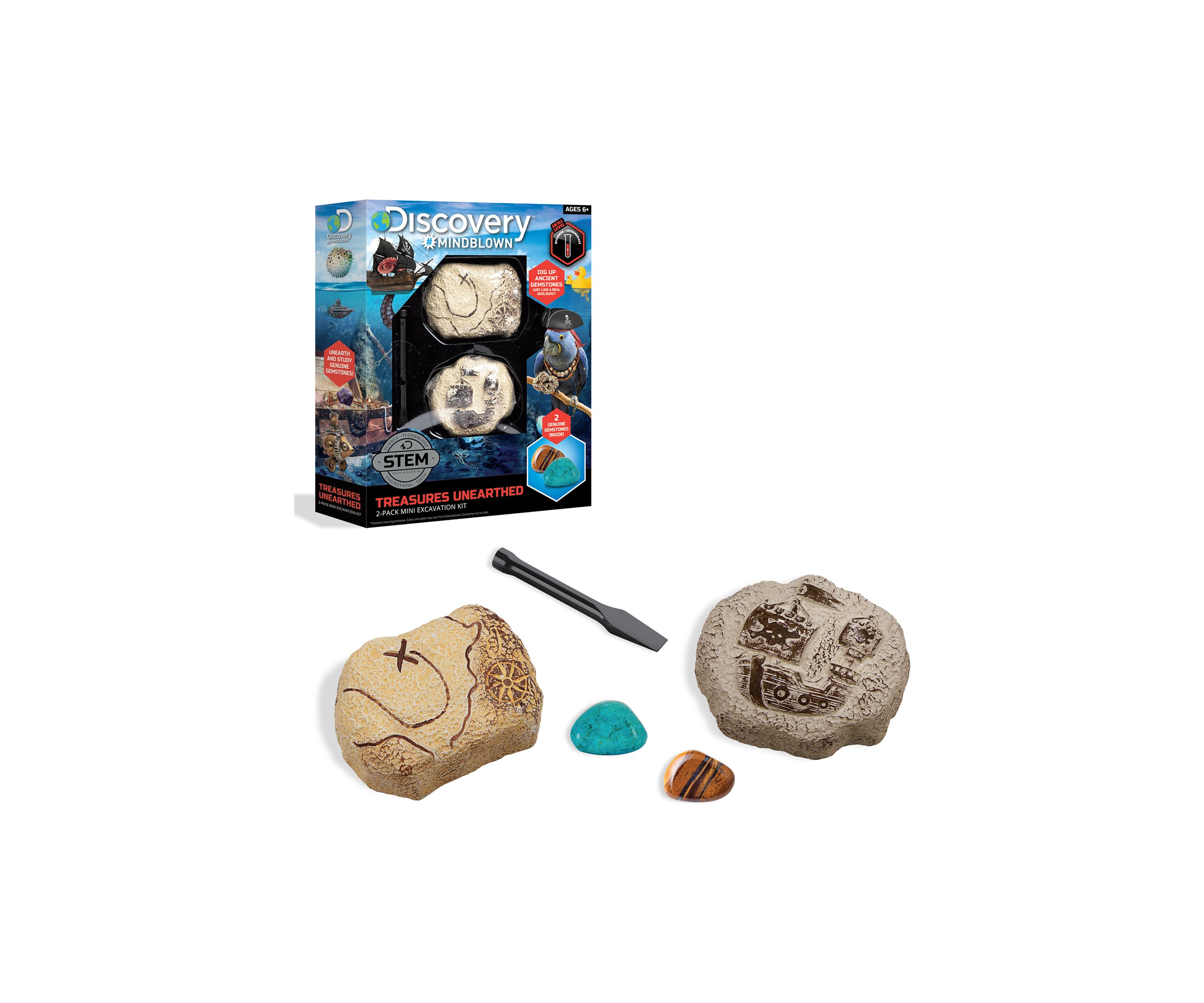 Mini Treasures Unearthed Excavation Kit