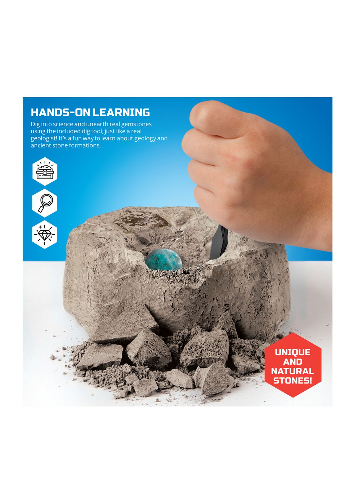 Mini Treasures Unearthed Excavation Kit