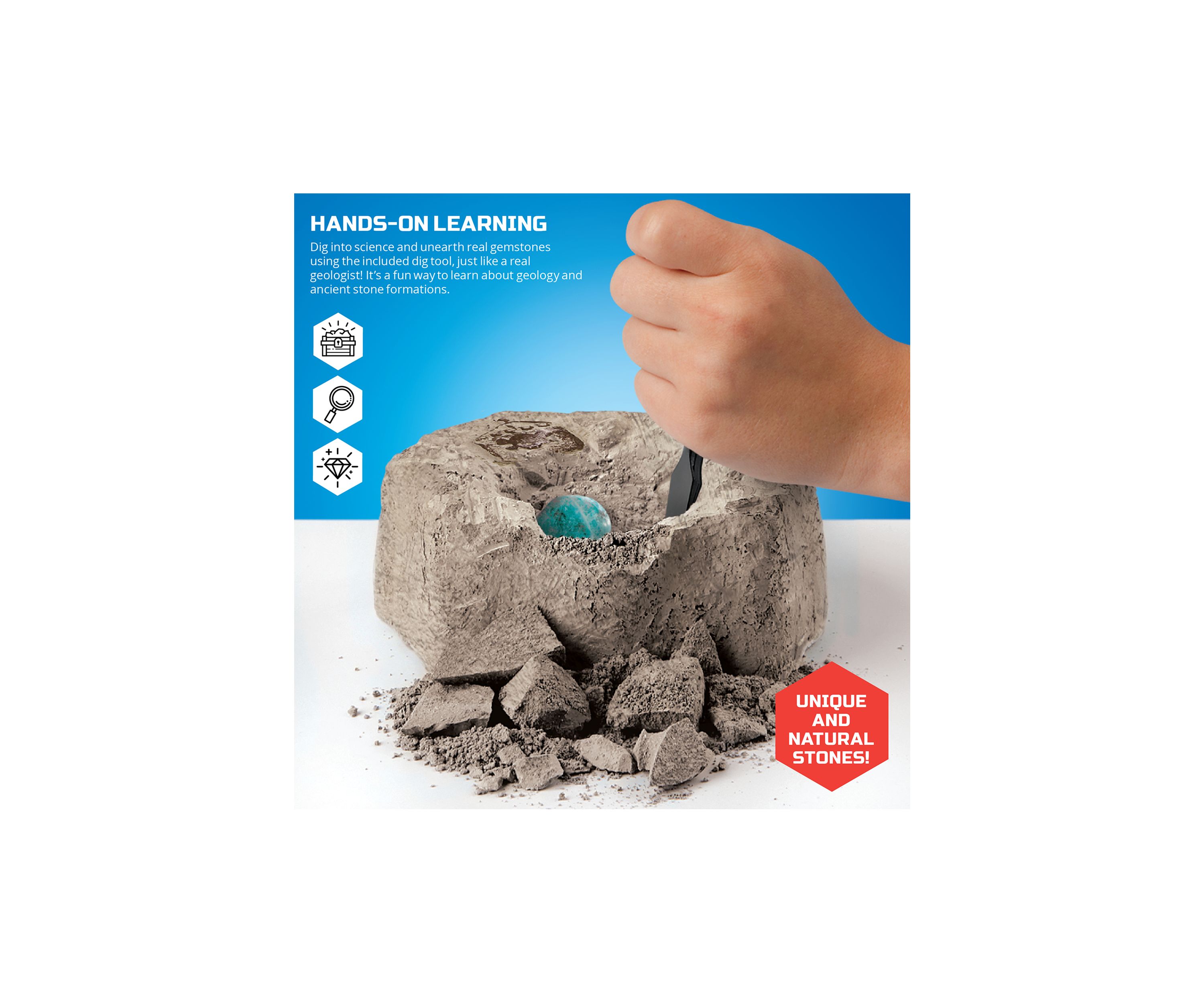 Mini Treasures Unearthed Excavation Kit