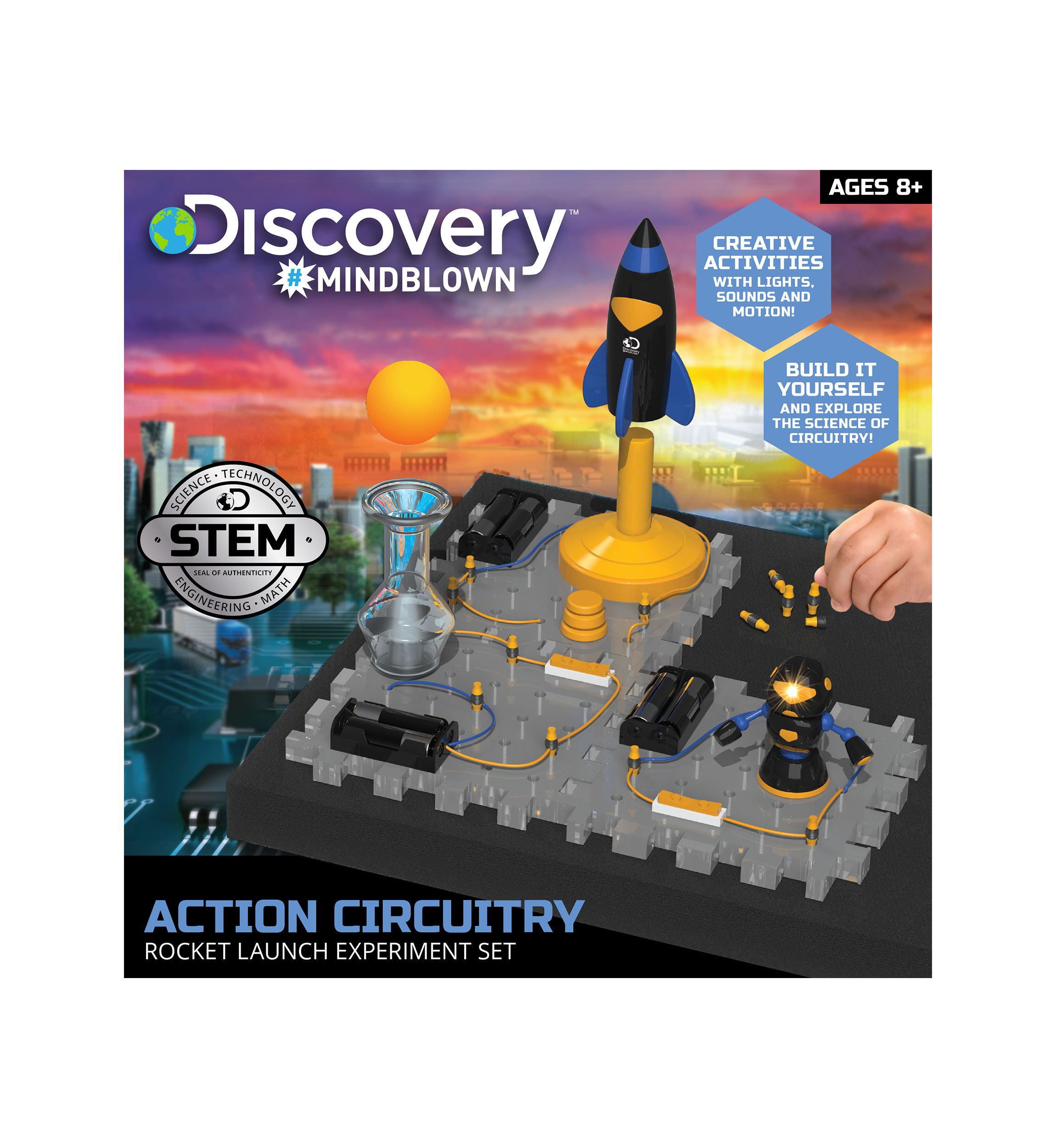 Action Circuitry Electronic Experiment Complete STEM Set 