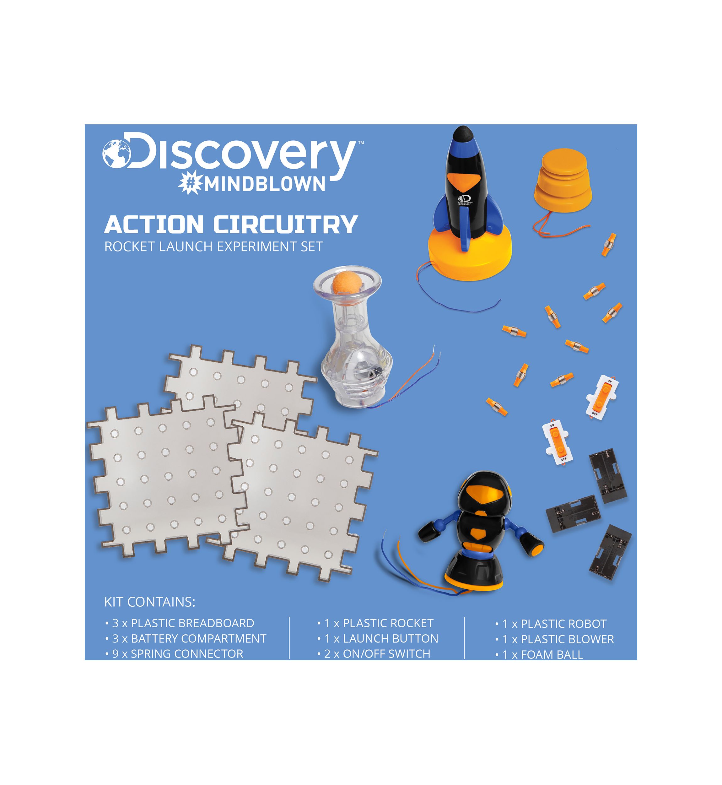 Action Circuitry Electronic Experiment Complete STEM Set 