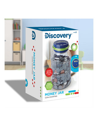 Discovery Kids Digital Coin-Counting Money Jar With LCD Screen | belk