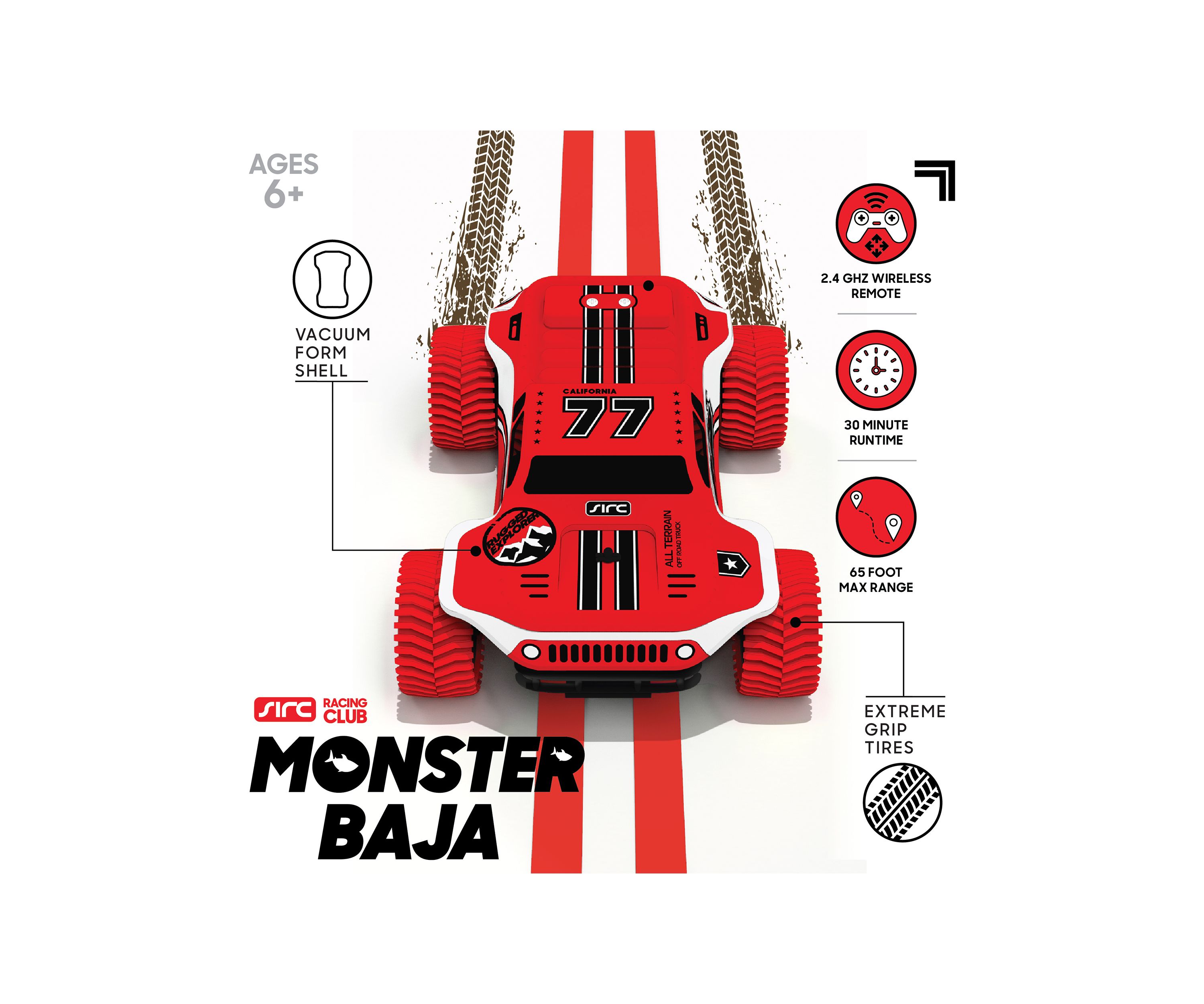 Remote Control Monster Baja Truck 