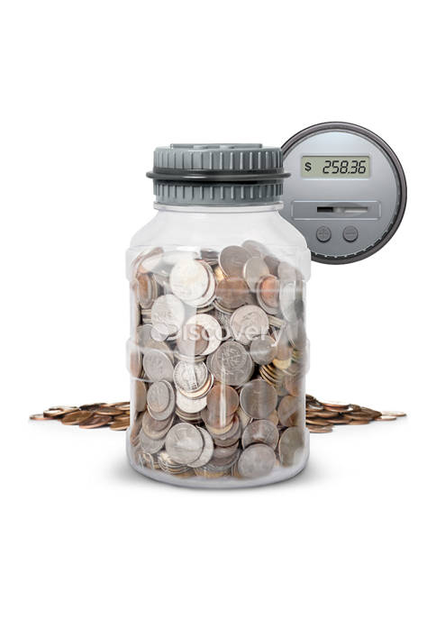 Coin Counting Jar
