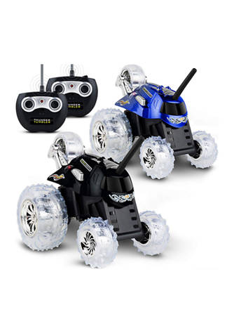 Kids Balance Wheel Car Robot  Dazzle Lights LED  Music Baby Girls Xmas Gift Toy 