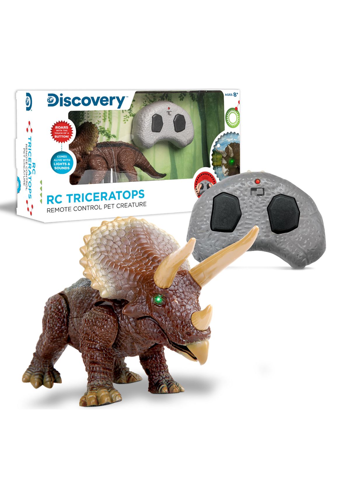 Toy RC Triceratops