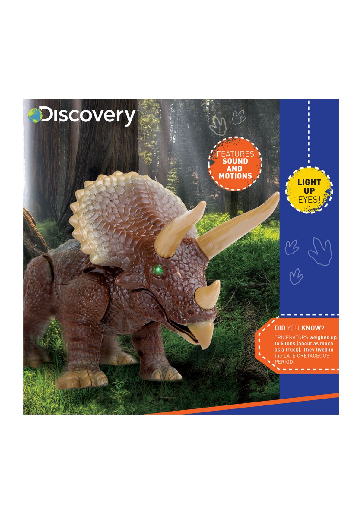 Toy RC Triceratops