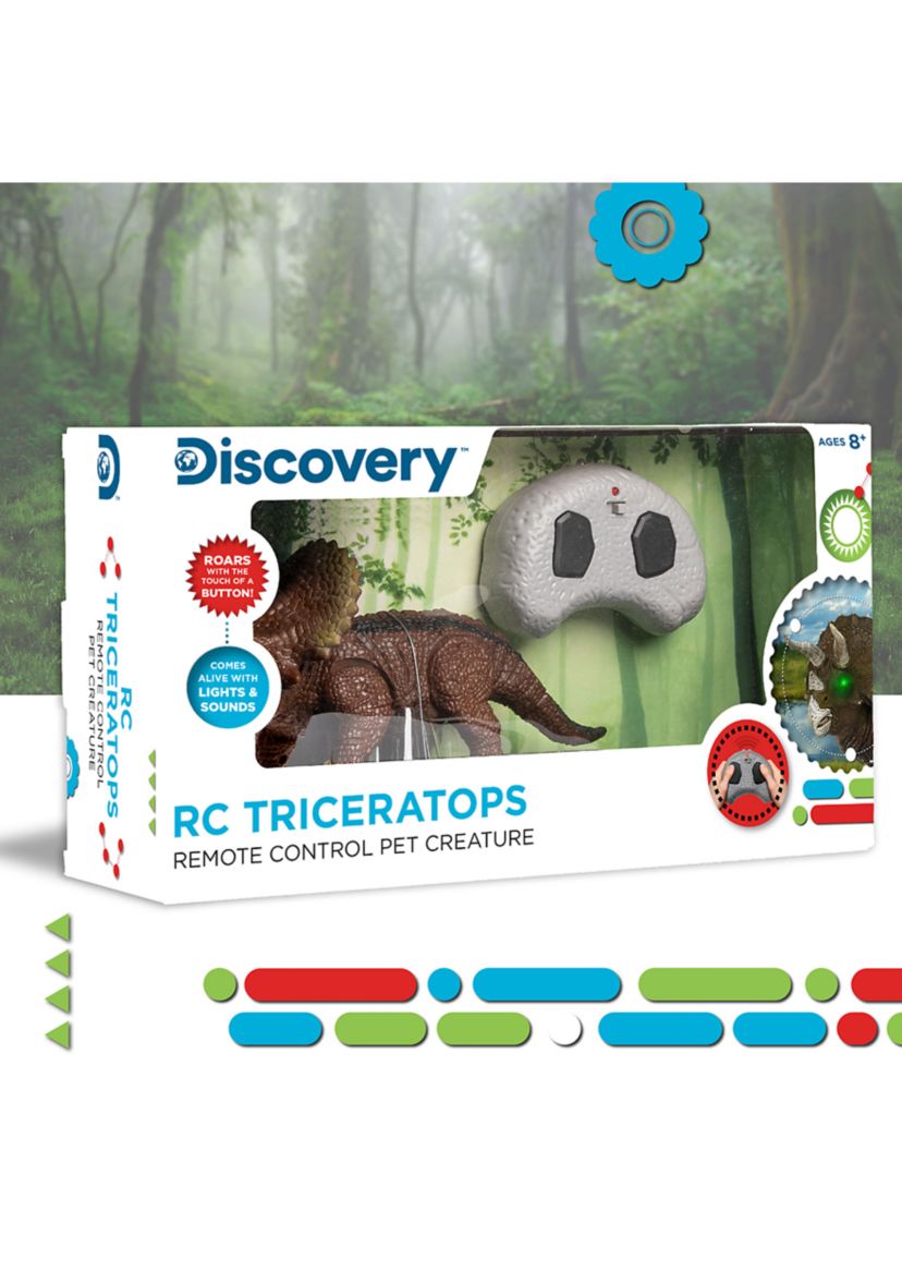 Toy RC Triceratops