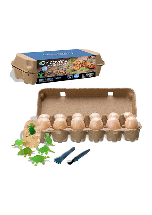 Discovery Mindblown Dig and Discover Dino Excavation Eggs