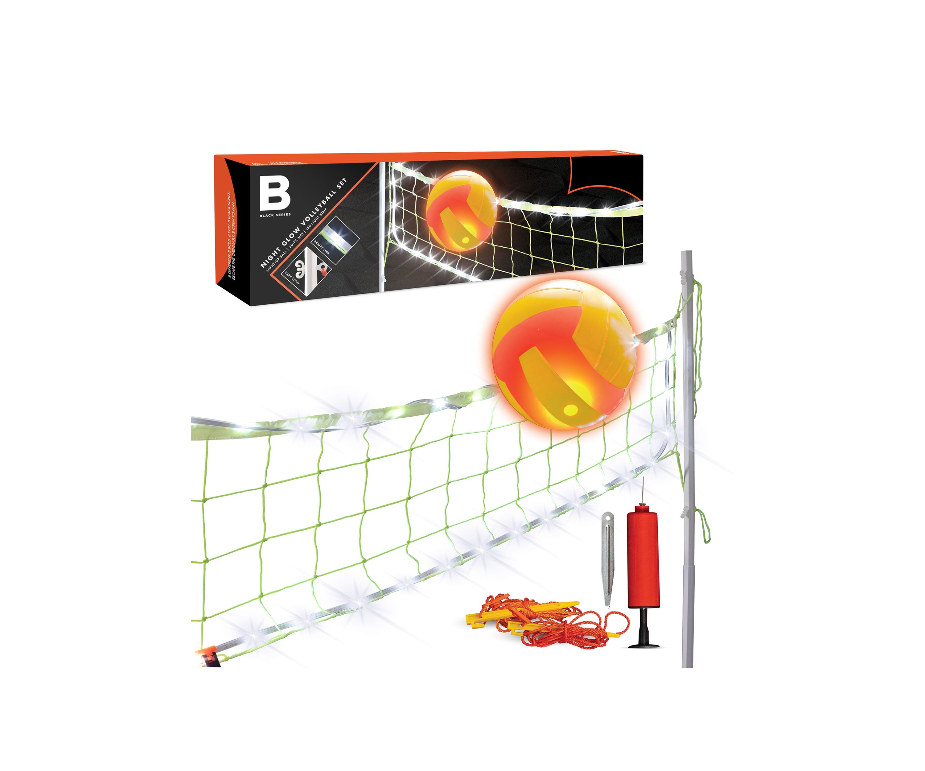 Night Glow Volleyball Game Set 