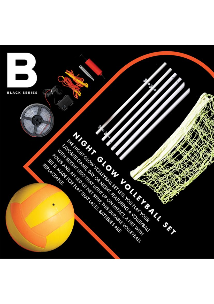Night Glow Volleyball Game Set 