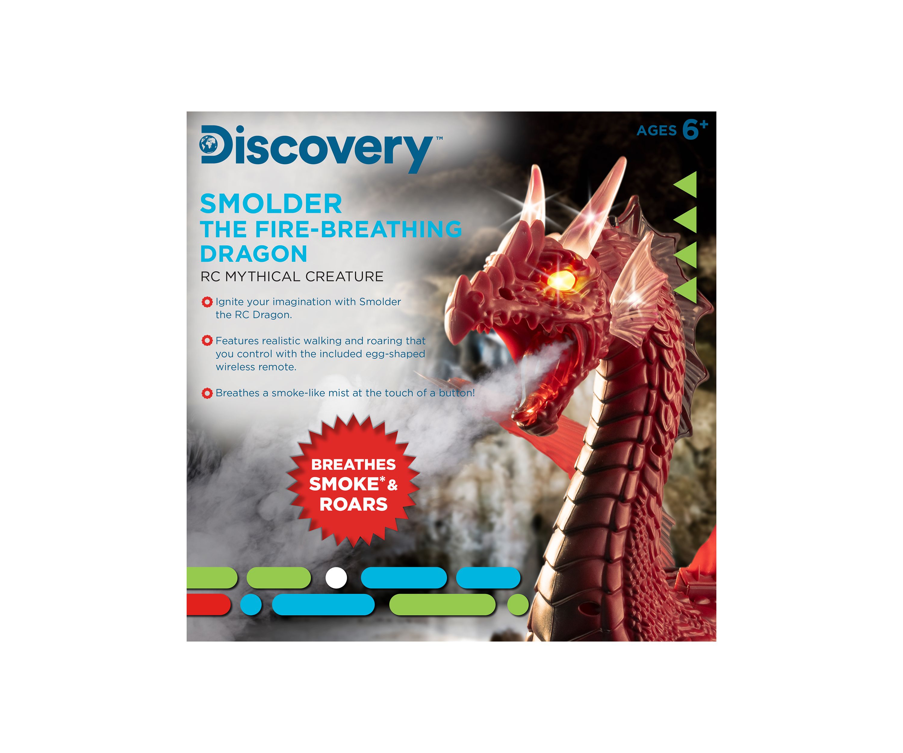 Remote Control Dragon Smoke Breathing Pet Toy