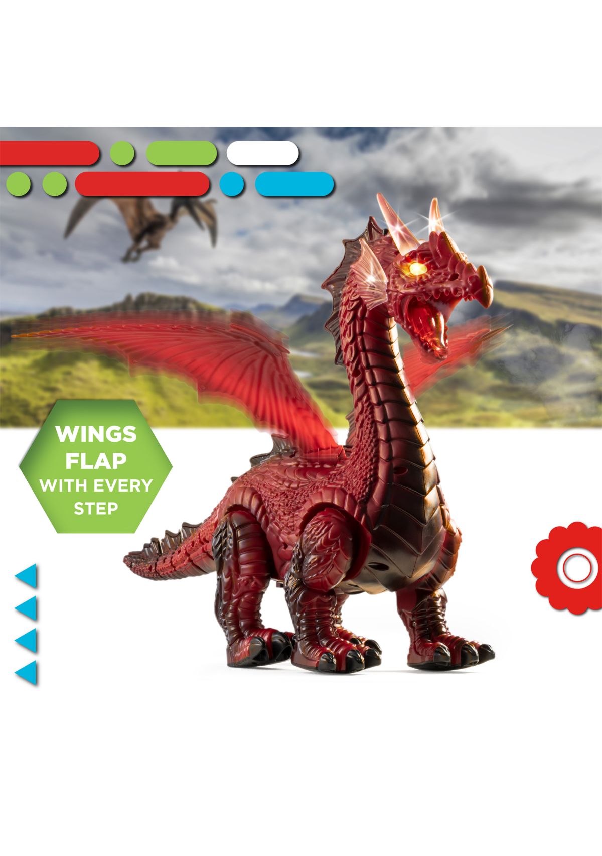 Remote Control Dragon Smoke Breathing Pet Toy