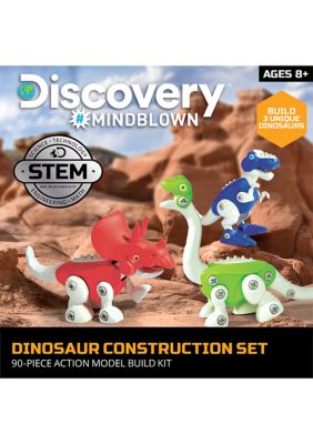 Dinosaur Construction 90-Piece Action Model Build Kit