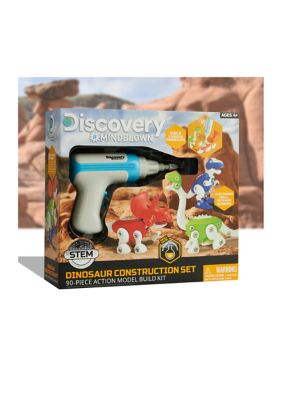 Dinosaur Construction 90-Piece Action Model Build Kit