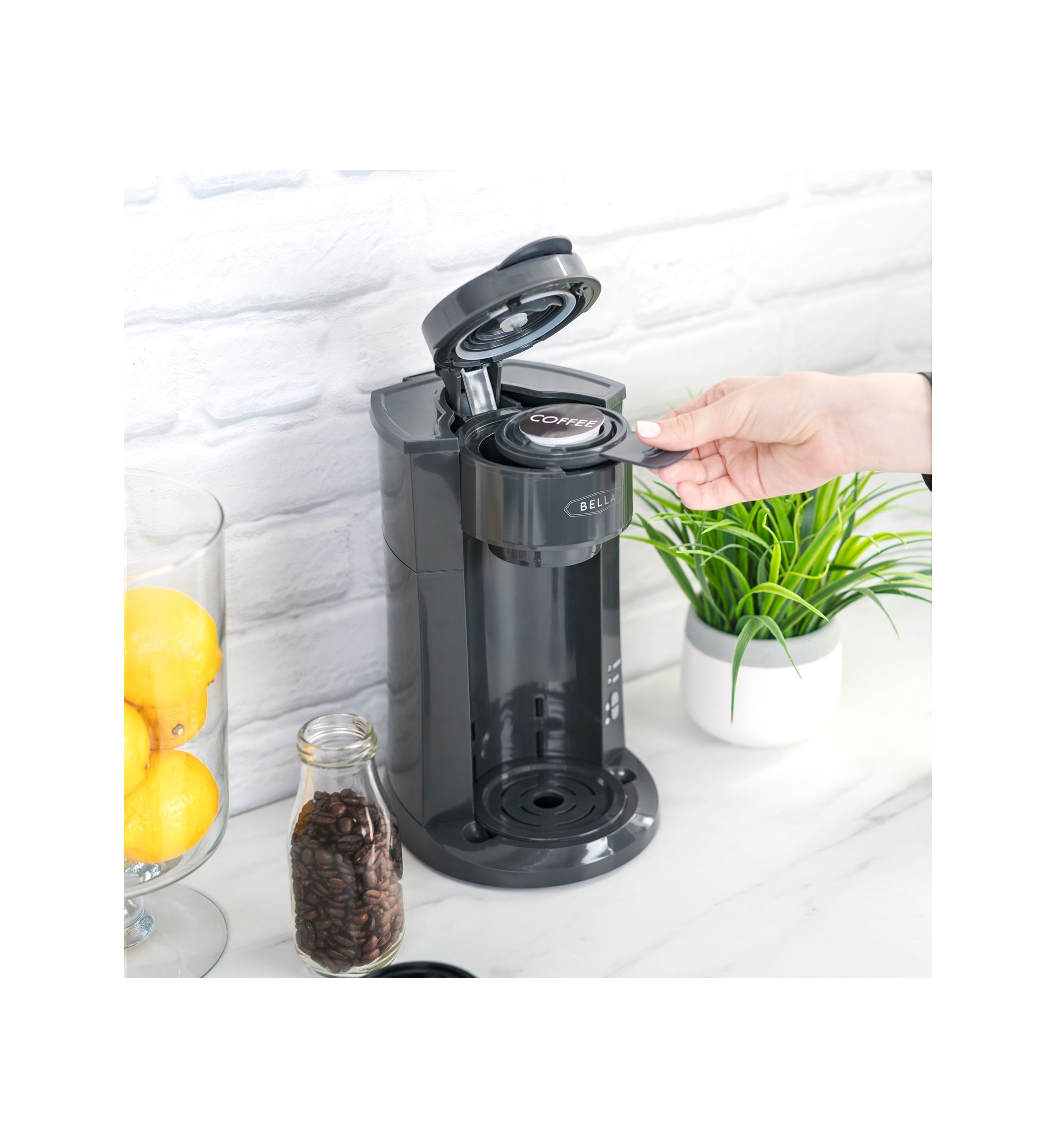 Dual Brew Single Serve Coffee Maker