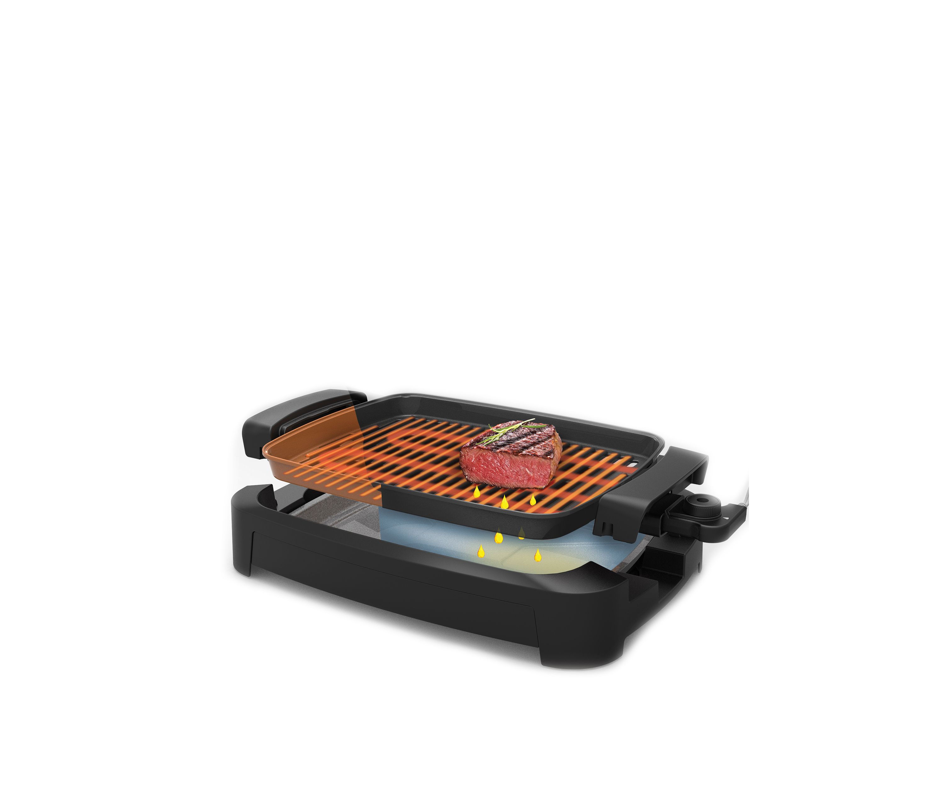 12 in x 16 in Smokeless Grill