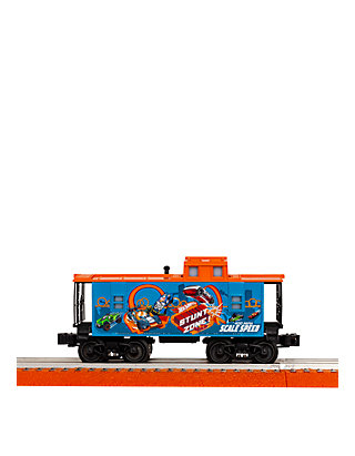 Hot Wheels Electric O Gauge Model Train Set with Remote and Bluetooth  Capability