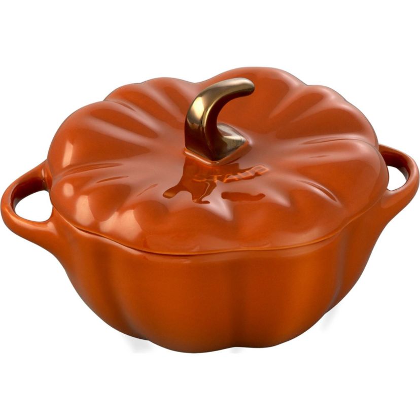 Stoneware 16-oz Petite Pumpkin Cocotte