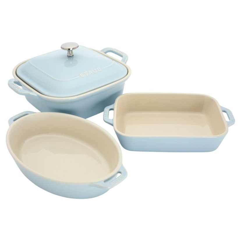 Stoneware 4-pc Mixed Baking Dish Set