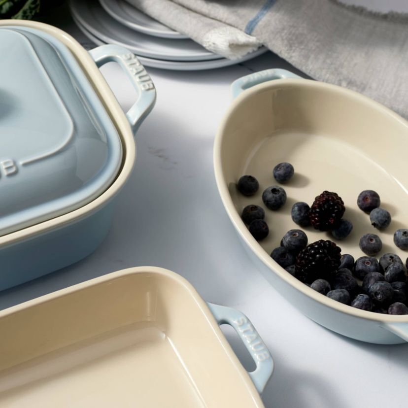 Stoneware 4-pc Mixed Baking Dish Set