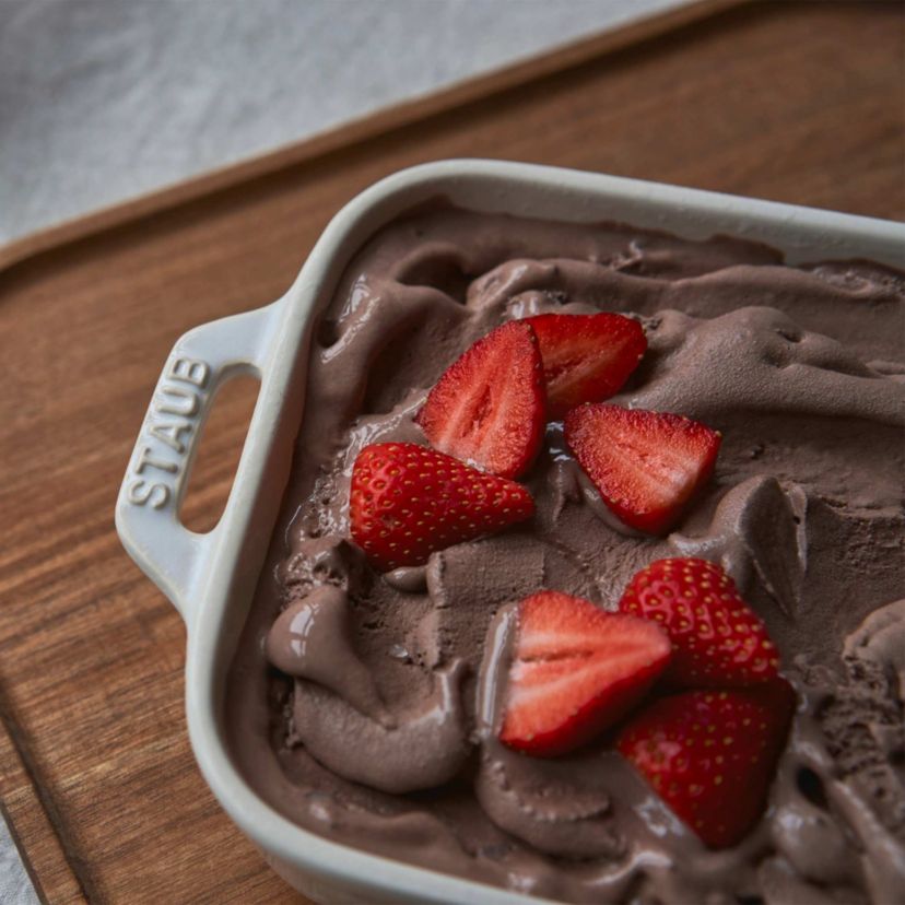 Stoneware 2-pc Rectangular Baking Dish Set