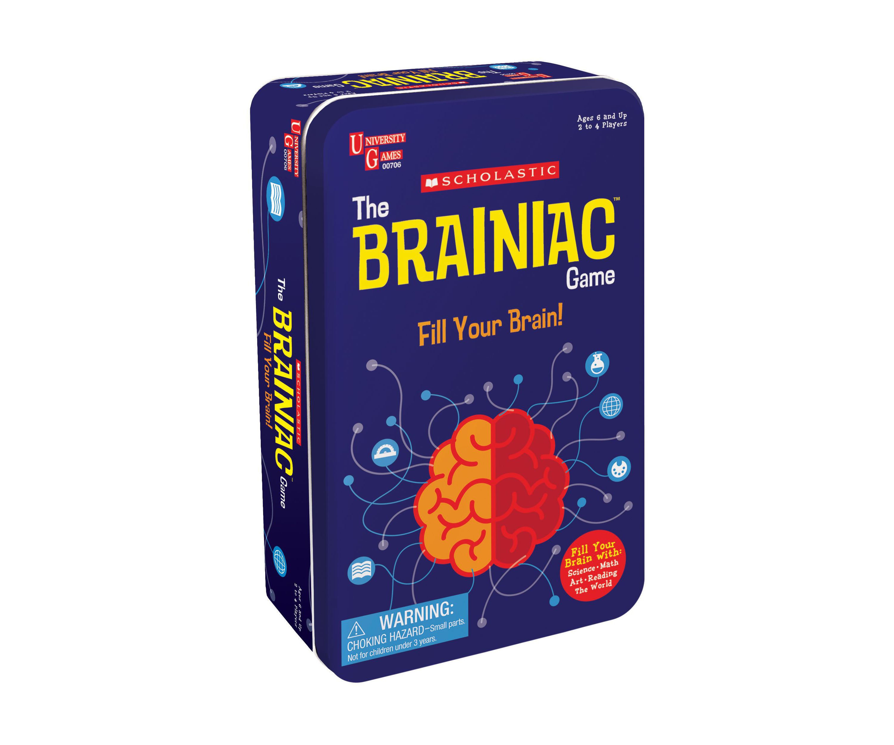 Scholastic - The Brainiac Game Tin