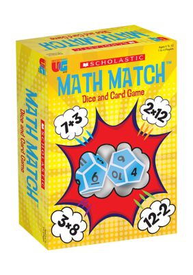 Scholastic - Math Match Dice and Card Game