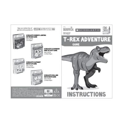 Scholastic T- Rex Adventure Game