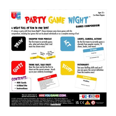 Party Game Night Games Compendium