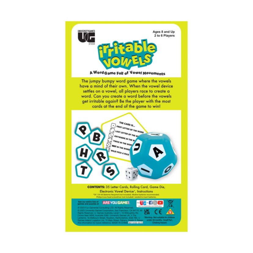 Irritable Vowels