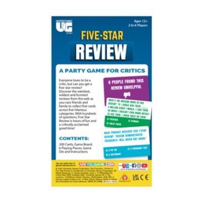 Five-Star Review - A Party Game for Critics