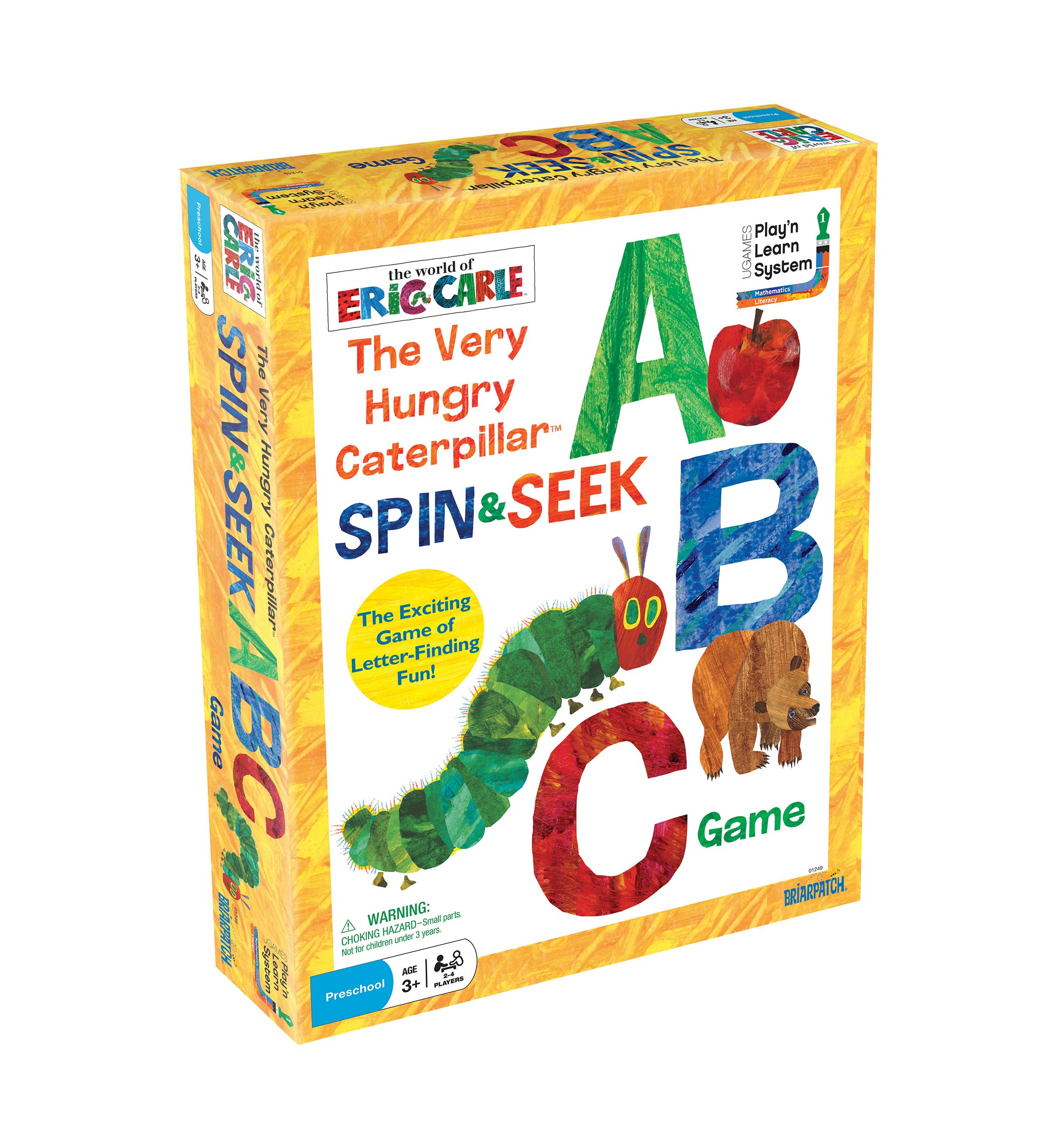 The Very Hungry Caterpillar Spin & Seek ABC Game