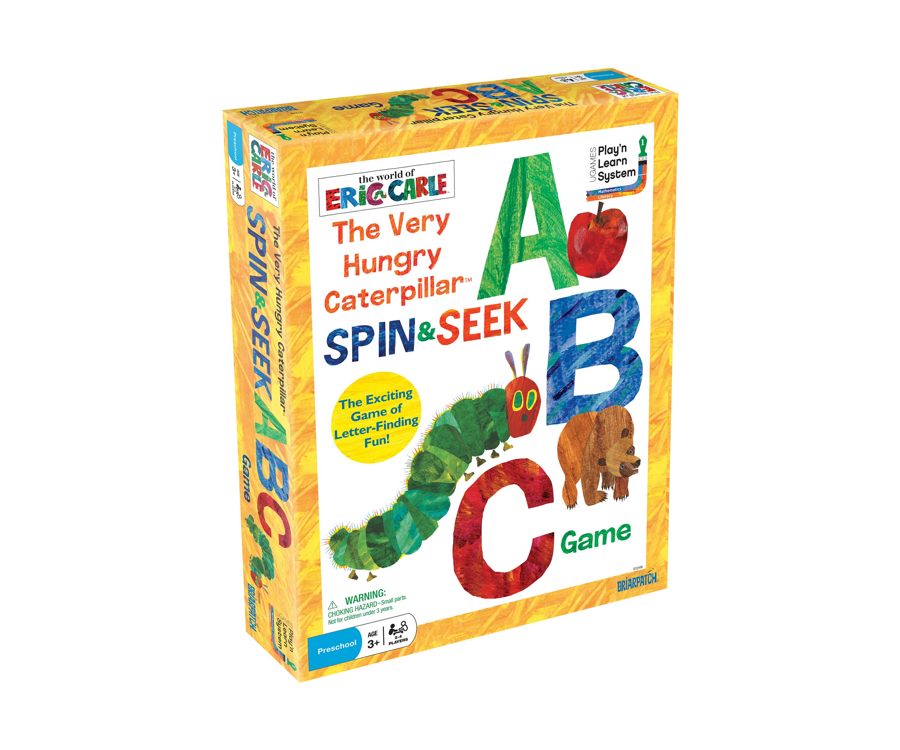 The Very Hungry Caterpillar Spin & Seek ABC Game