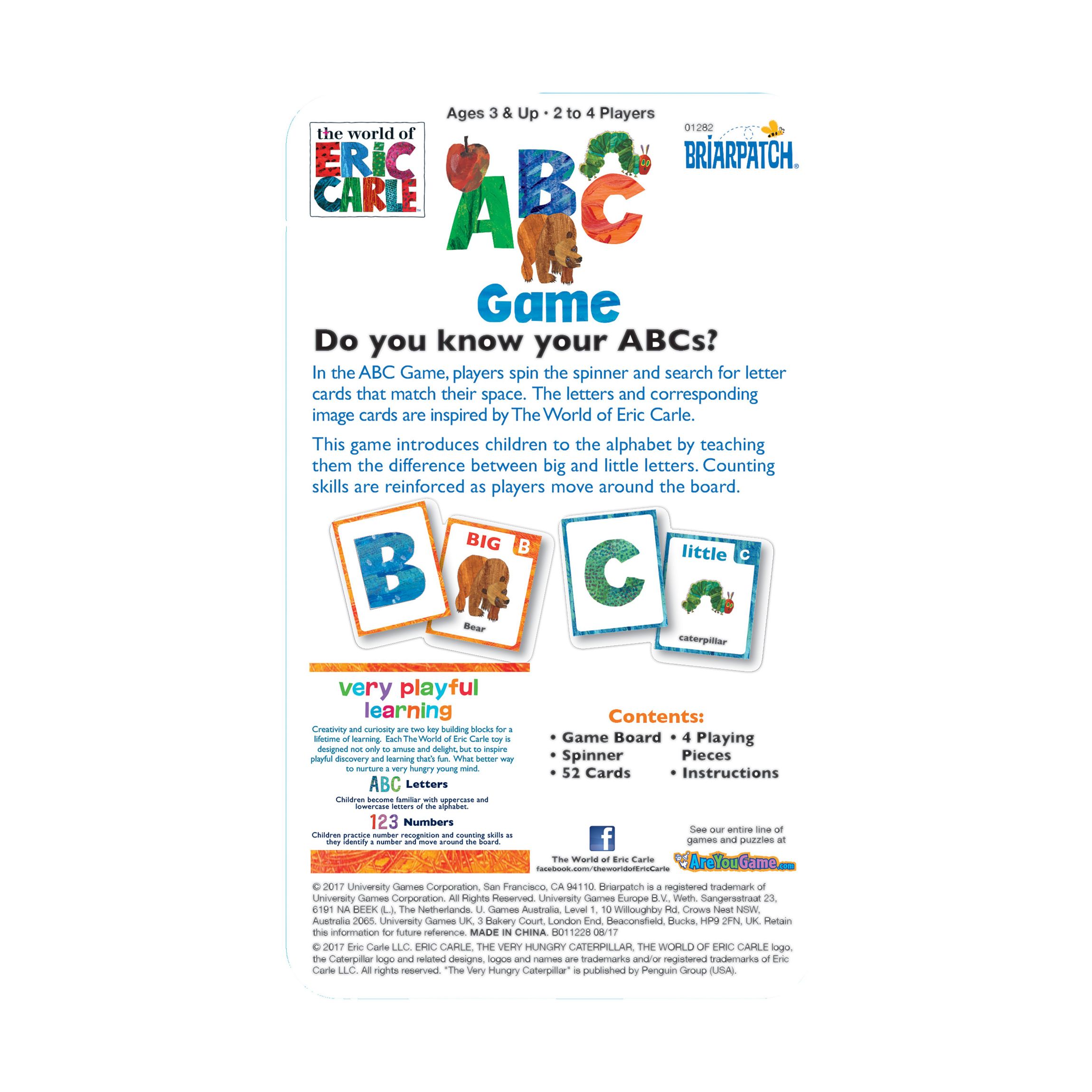 The World of Eric Carle - ABC Game in a Tin