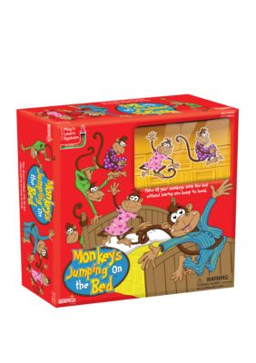 monkeys jumping on the bed toy