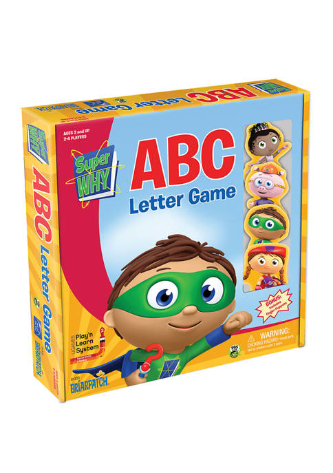 Briarpatch Super WHY ABC Letter Game