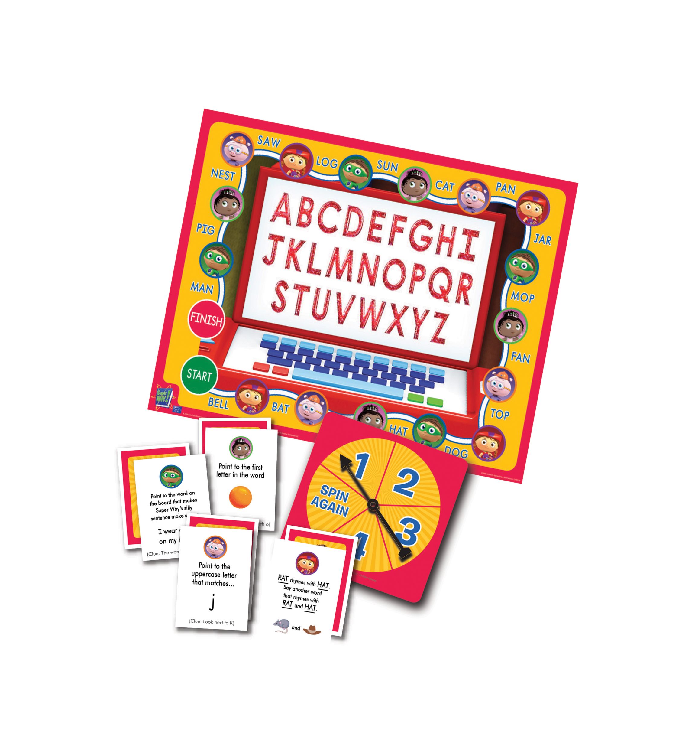 Super WHY ABC Letter Game