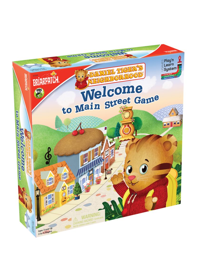 Daniel Tigers Neighborhood Welcome to Main Street Game