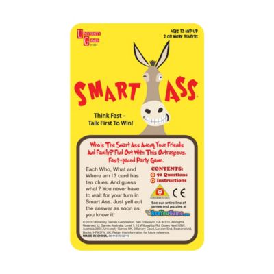 Smart Ass Card Game and Booster Set