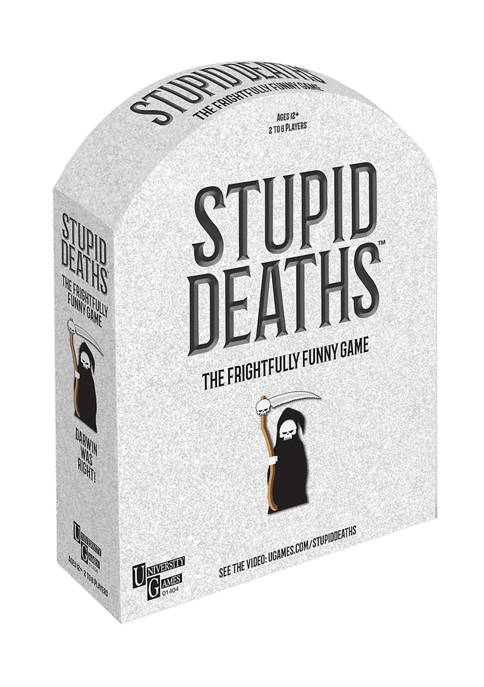 University Games Stupid Deaths Party Game