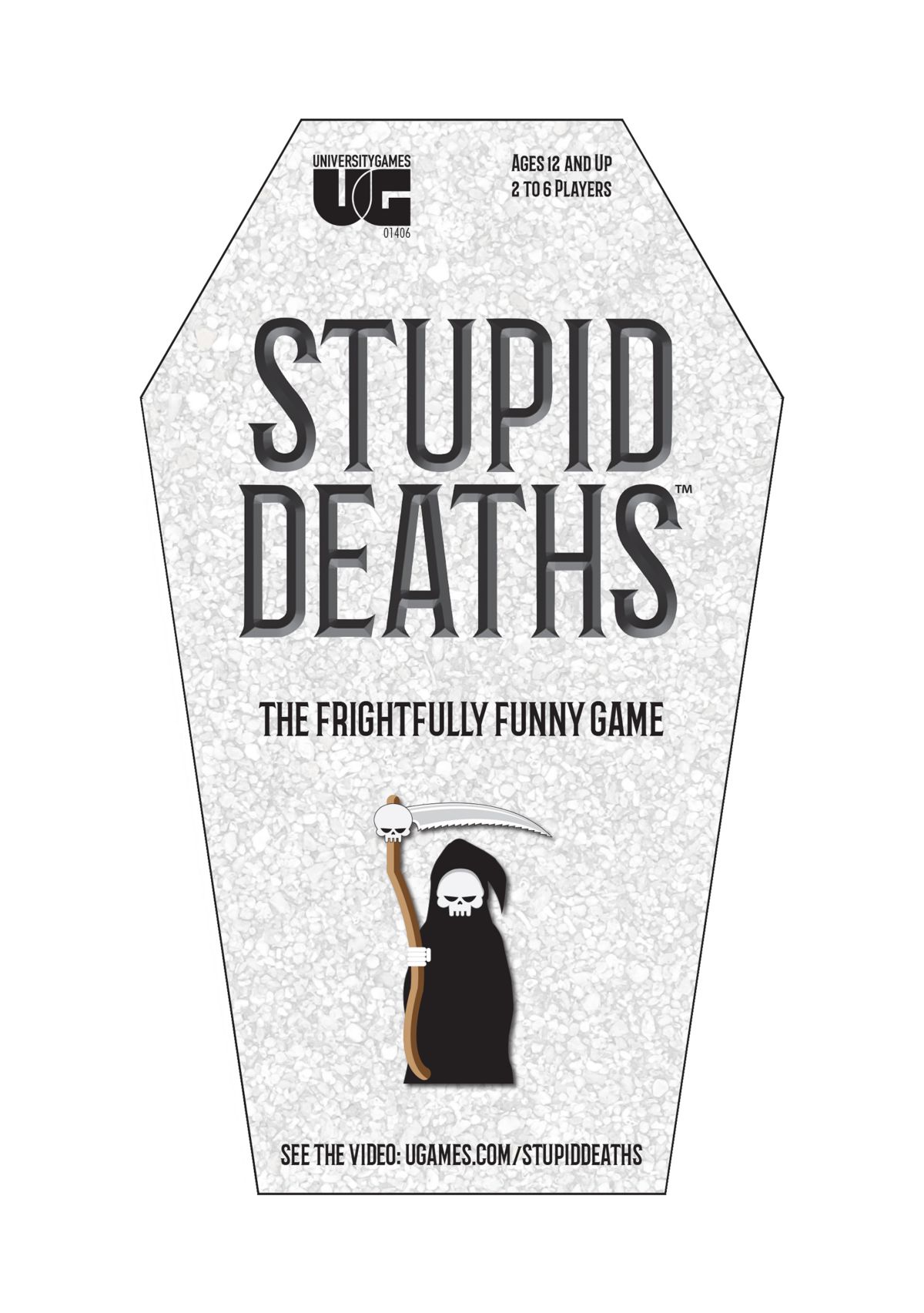 Stupid Deaths Card Game Tin