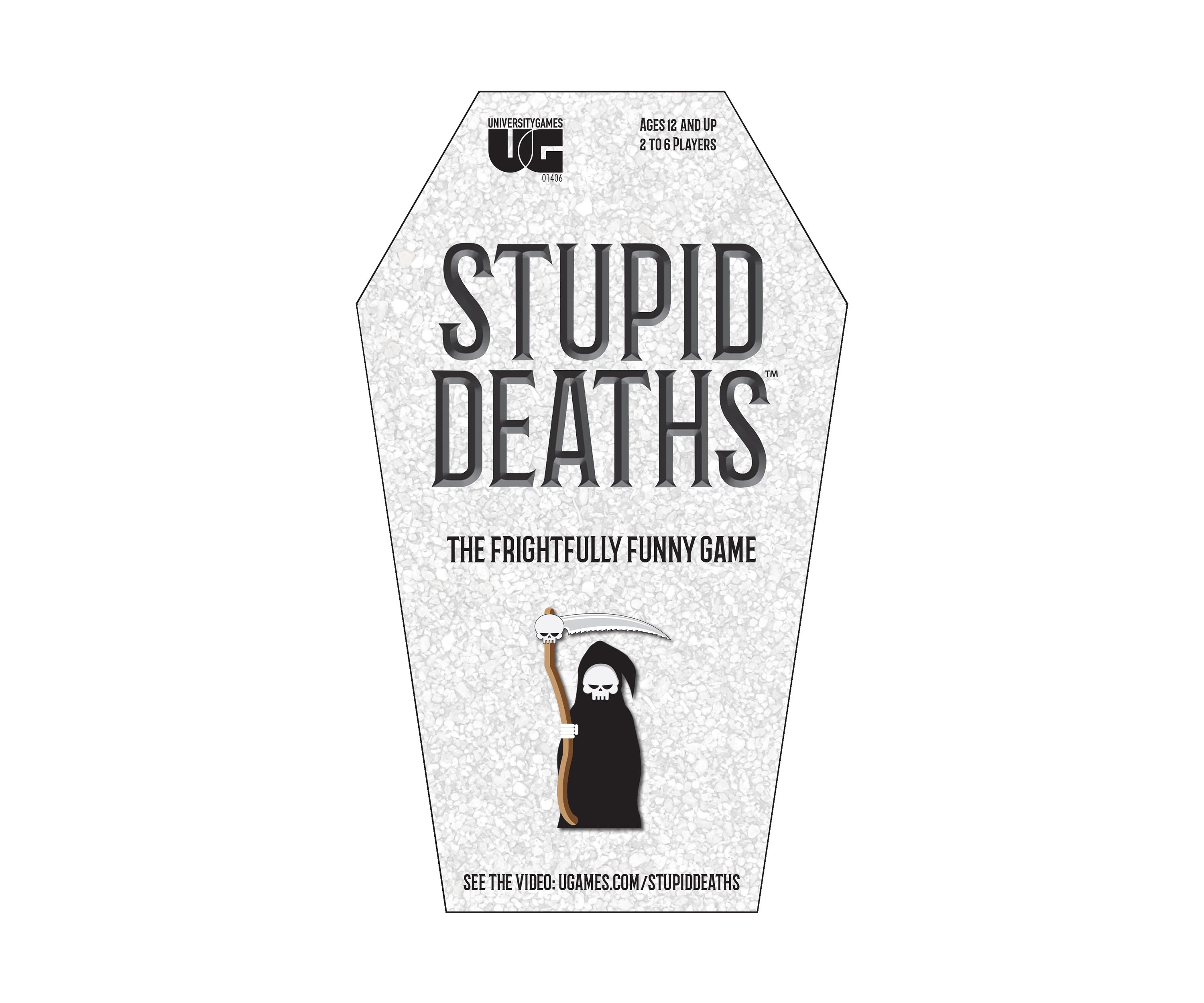 Stupid Deaths Card Game Tin