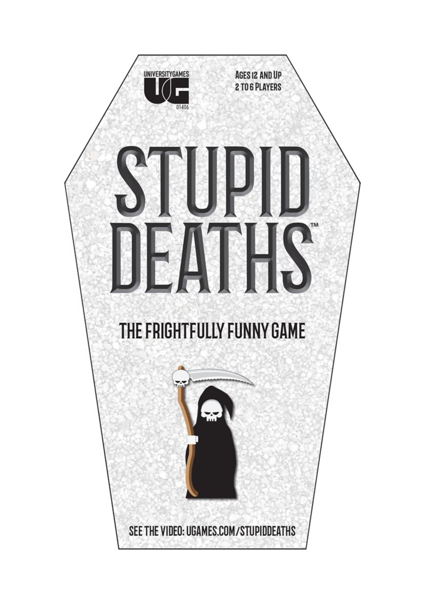 Stupid Deaths Card Game Tin