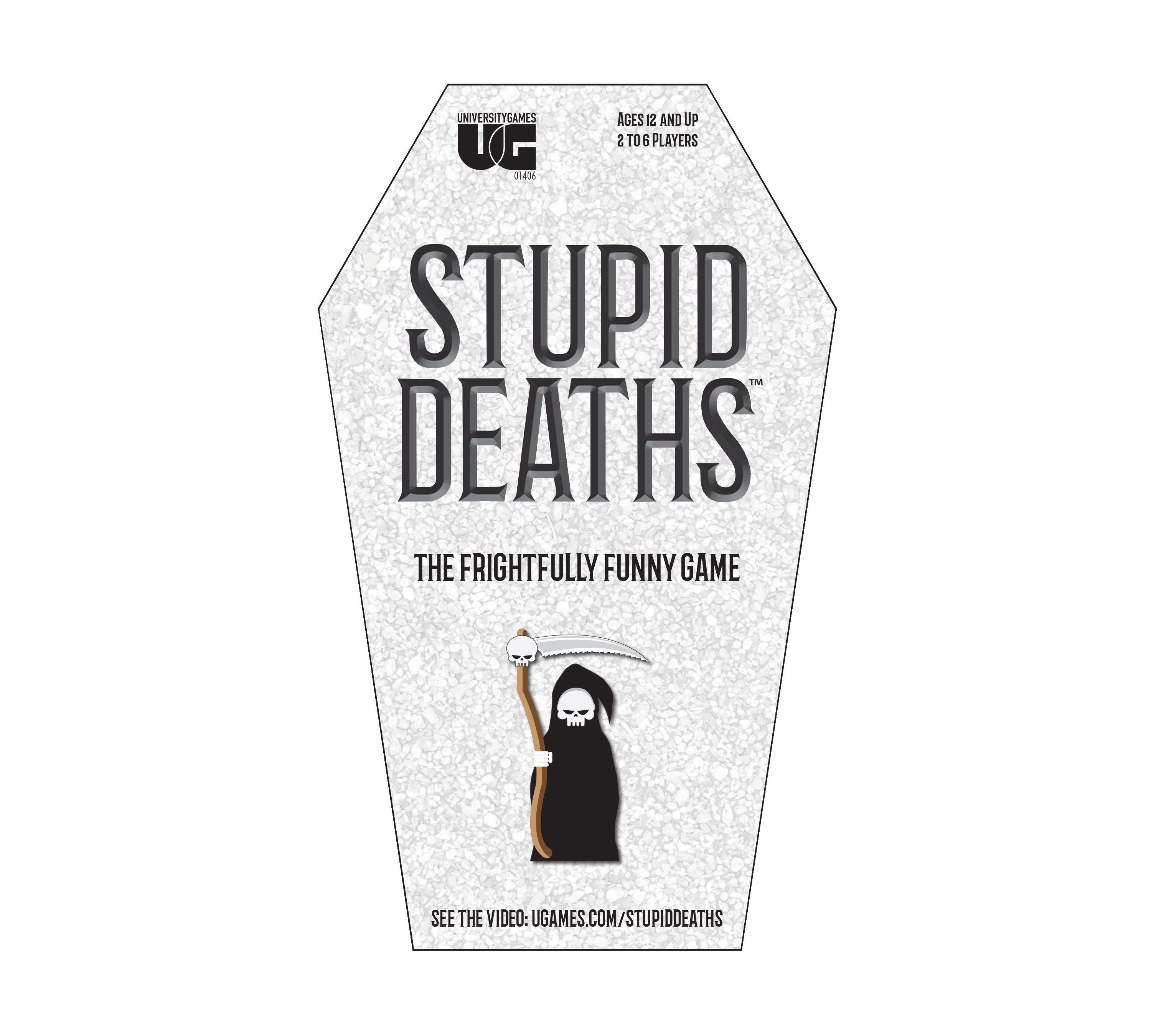 Stupid Deaths Card Game Tin