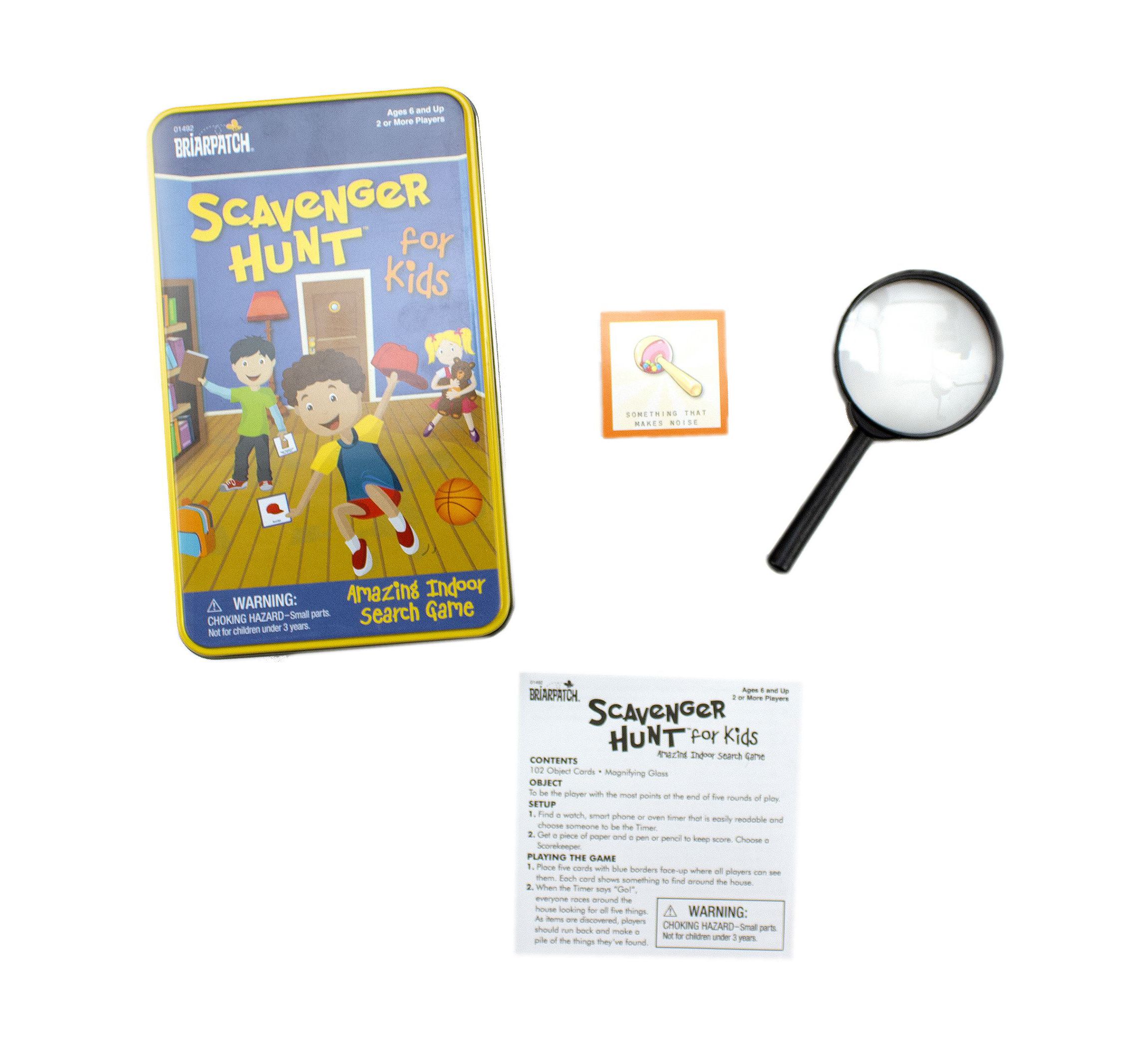 Scavenger Hunt for Kids in a Tin