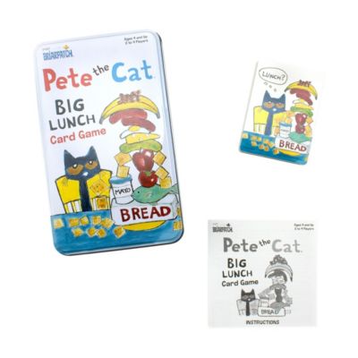 Pete the Cat Big Lunch Card Game Tin