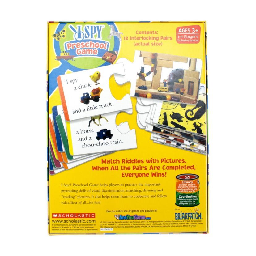 I Spy Preschool Game